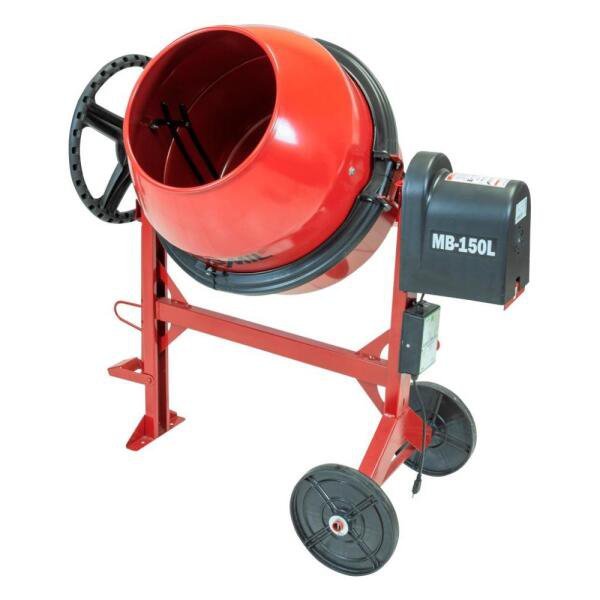BETONEIRA 150L 127V MONOFASICA COM CHAVE SEGURANÇA MB-150L Motomil