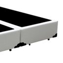 Ver imagem 3 de Cama Box Queen Colchão Mola Ensacada Acolchões + Box Sintético 68x158x198 - Branco
