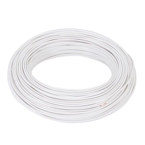 Fio Cabinho Flexível Sil 1,5 mm Rolo com 100 m Branco