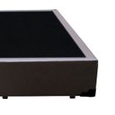 Ver imagem 3 de Cama Box Queen Colchão Mola Bonnel Acolchões + Box Sintético 68x158x198 - Marrom
