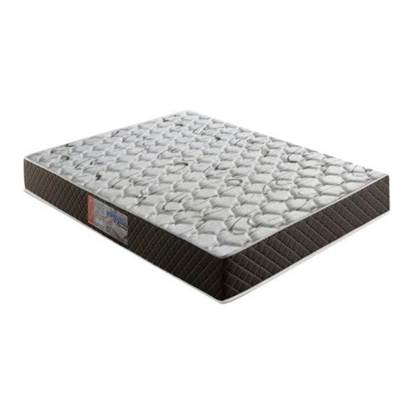 Cama Box Baú Queen Colchão Mola Bonnel Acolchões + Box Suede 67x158x198 - Bege - 4