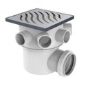 Ver imagem 1 de Caixa Sifonada 100X140X50 Quadrada Girafácil Inox Tigre