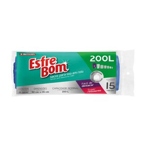 Saco P/ Lixo 200l Esfrebom Bettanin