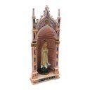Ver imagem 2 de Capela Imagem Nossa Senhora de Fátima Resina 20 Cm