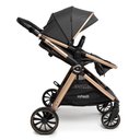 Ver imagem 5 de Carrinho com Bebê Conforto Travel System Romanzo Duo Preto Bronze - Infanti