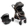 Carrinho com Bebê Conforto Travel System Romanzo Duo Preto Bronze - Infanti - 1