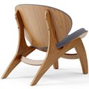Ver imagem 4 de Kit 4 Poltronas Decorativa Orgânica Sala Living Kadosh L02 Suede Cinza