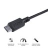 Cabo Usb a 2.0 para Usb Tipo-c para Celular Smartphone 2m Preto - Puacp-02 Pcyes - 2