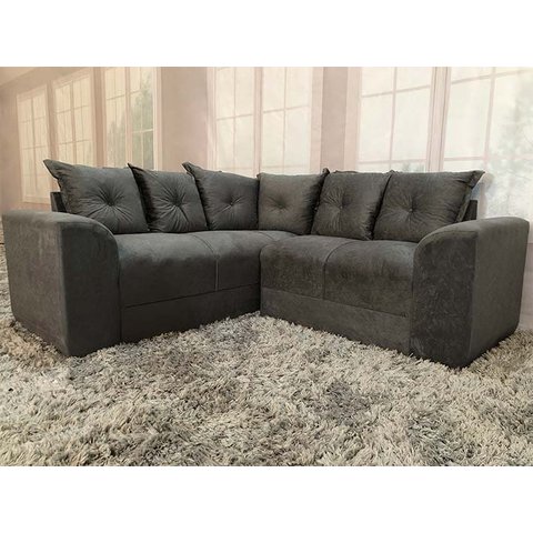 Sofá Canto Cinza 605 Belo