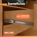 Ver imagem 7 de Guarda Roupas Casal 6 Portas 6 Gavetas Reflecta com LED 100% MDF Sulivan