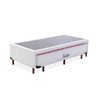 Box Solteiro King Bariloche Branco 96x203x35 com Cama Aux - King House - 2
