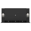 Ver imagem 7 de Painel TV 65 Polegadas com 2 Leds e Prateleiras de Vidro Vegas Premium Multimóveis Preto