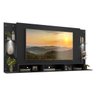 Painel com Suporte TV 65 Polegadas e 2 LEDs Vegas Premium Multimóveis Preto - 2