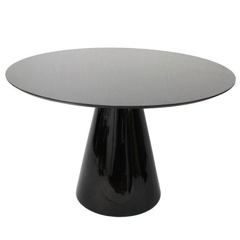 Mesa de Jantar Cone 150cm Laqueada - Branco