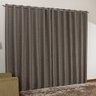 Cortina Blackout Linho 2 Folhas 400cmx270cm Niazitex - 1