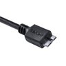 Cabo para Hd Externo Usb Tipo-c para Micro Usb B 3.0 1 Metro Preto Pcyes - 3