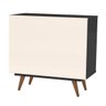 Aparador Buffet 80cm 2 Portas 2 Gavetas Retrô 90  - 6