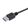 Cabo Usb a 2.0 para Usb Tipo-c para Celular Smartphone 50cm Preto Puacp-05 Pcyes - 4