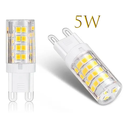 Ver imagem 2 de Kit 10 Lâmpada Led G9 Halopin 5w 33 Led Branco Quente Cozinha Banheiro Arandela