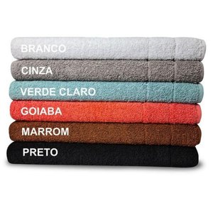 Kit 10 Tapetes Banheiro 550g/m² Extra Felpudo 45x70cm Rosê