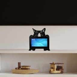 Suporte de Alexa Echo Show 5 - 2ª Geração - Gato Mod I - 2