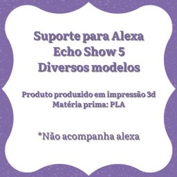 Suporte de Alexa Echo Show 5 - 2ª Geração - Gato Mod I - 6