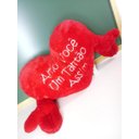 Ver imagem 4 de Almofada Coração Gg Te Amo Um Tantão Assim 55Cm Brumar
