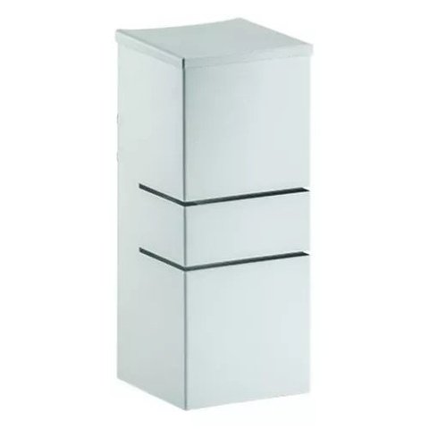 Arandela para 01 Lampada E27 Aluminio Branca 631/1