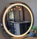 Ver imagem 1 de Espelho Redondo com Luz de Led 80cm Branco Neutro