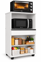 Ver imagem 6 de Balcão Multiuso Forno e Micro-Ondas Organizador de Cozinha