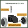 Kit 5 Rodinhas Cadeira Escritório Luvinco Antirisco Rodízio Resistente Silicone Pu - 6