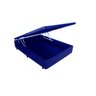 Cama Box Baú Casal 138 Tecido Sintético Azul com Colchão de Espuma - D33 Ortobom Iso 100 60x138x188 - 2