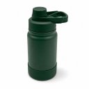 Ver imagem 1 de Garrafa Térmica Ms-966 350ml Capa Protetora Silicone:Verde Militar