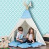 Papel de Parede Infantil Azul Grade + Cola Inclusa | 181125 - 2