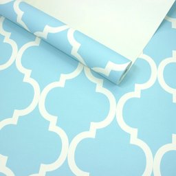 Papel de Parede Infantil Azul Grade + Cola Inclusa | 181125 - 1