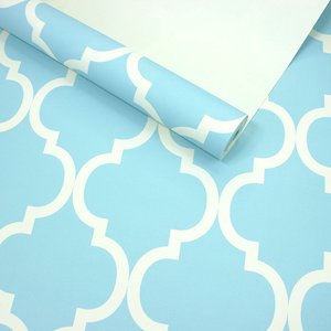 Papel de Parede Infantil Azul Grade + Cola Inclusa | 181125