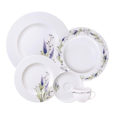 Aparelho de Jantar em Porcelana 20 Peças Lilla Tramontina