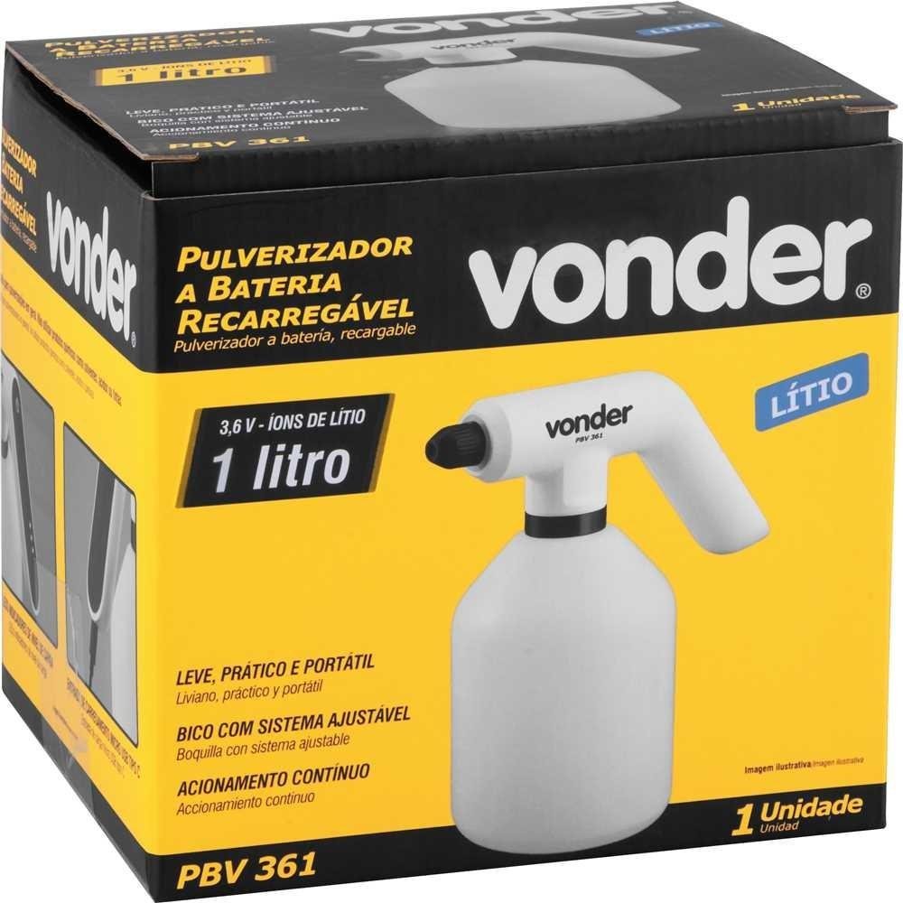 Pulverizador A Bateria 36 V Recarregável 1L Pbv 361 Vonder - 8