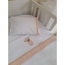 Ver imagem 1 de Conjunto de Lençol de Berço Ursa rosa Feminino