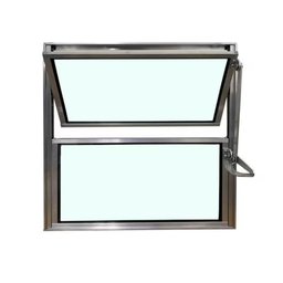 Vitrô Basculante Janela Banheiro Alumínio Vidro Boreal 40x40 - 1