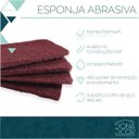 Ver imagem 5 de Esponja Mágica Abrasiva Limpeza Pesada Bucha Palha 9x13