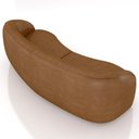 Ver imagem 5 de Sofá 4 Lugares para Sala Living Orgânico 240cm Eron M03 Couríssimo Whisky - Lyam Decor