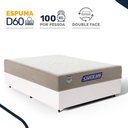Ver imagem 2 de Cama Box com Colchão Gazin de Espuma D28 Double Face Force Plus Casal 138cm