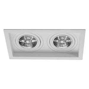 Spot Embutir Duplo Recuado P/ LED AR70 Save Energy SE-330.2911 ST2836
