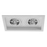 Spot Embutir Duplo Recuado P/ LED AR70 Save Energy SE-330.2911 ST2836 - 1