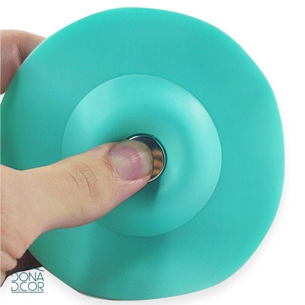 Ralo Silicone Banheiro Cozinha Tanque Tampa Veda Cheiro Pia: Verde Água - 6