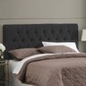 Cabeceira de Cama Box Classic Casal 140CmX55Cm Corino Preto - Móveis Madeira - 2