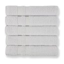 Ver imagem 1 de Kit 5 Toalhas de Banho para Hoteis Super Grossa Felpuda e Macias 100% Algodão Beka Luxo Branco