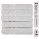 Ver imagem 3 de Kit 5 Toalhas de Banho para Hoteis Super Grossa Felpuda e Macias 100% Algodão Beka Luxo Branco
