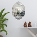 Ver imagem 2 de Espelho Decorativo em Acrílico Veneziano Moderno Sala Quarto Banheiro 60x40cm